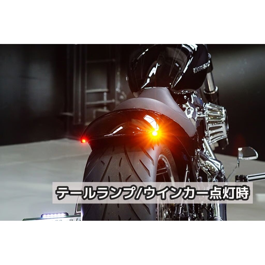 ブレイクアウト ショートリアフェンダー/シートセット (ビビッドブラック)4