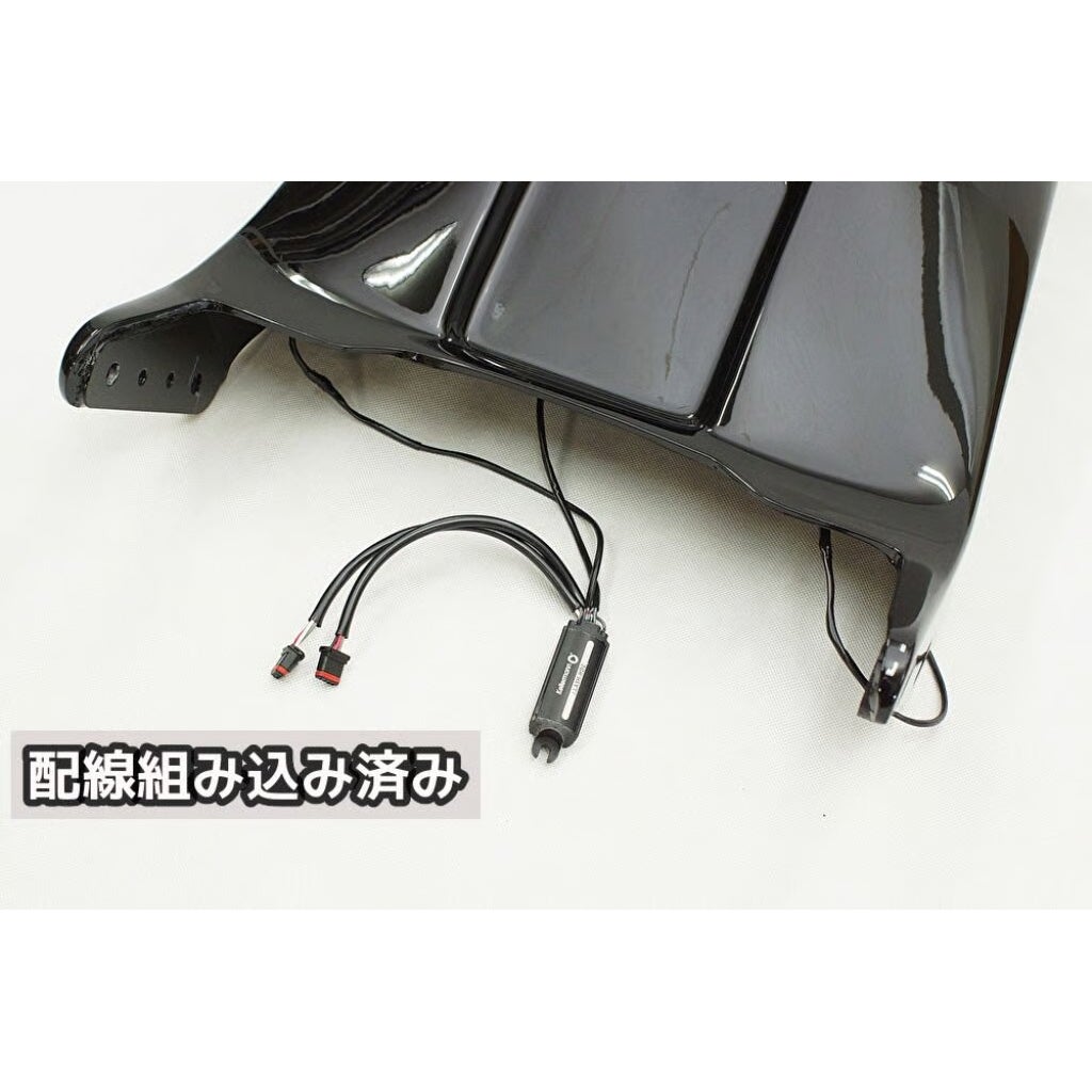 ブレイクアウト ショートリアフェンダー/シートセット (ビビッドブラック)7