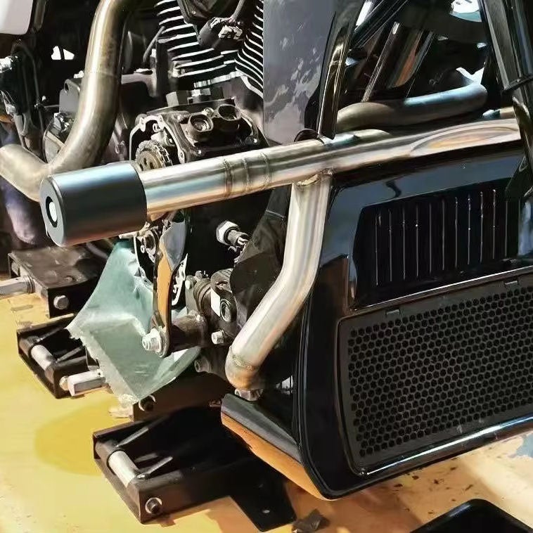 Santoro Fabworx DADDYS クラッシュバー グロスブラック 2009以降 FLHX
