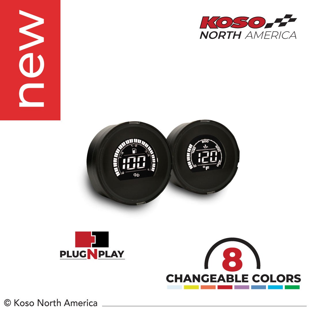 2014～2023ツーリング用 燃料計＆油温計セット2