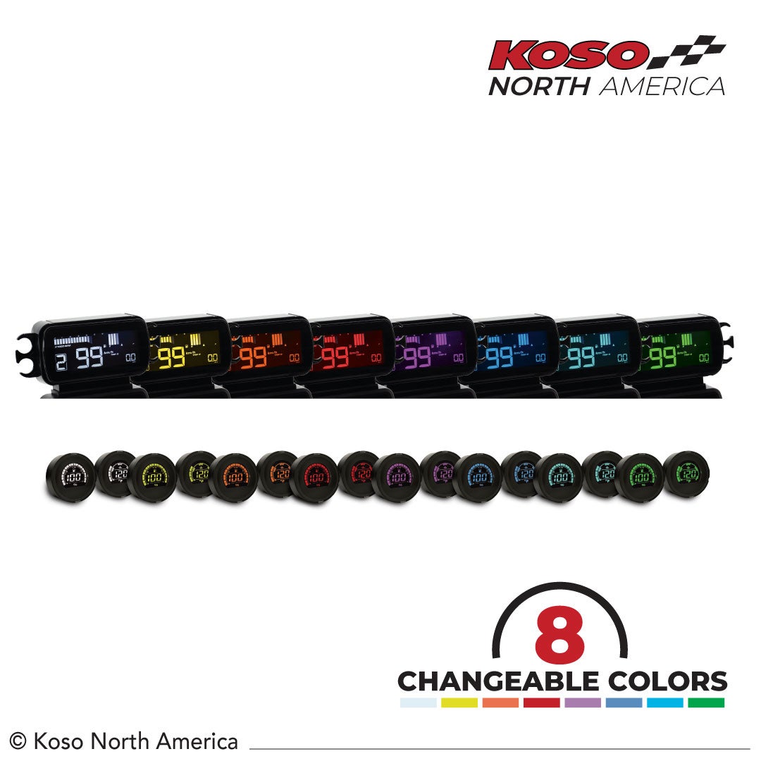 D2デジタルメーター・燃料計＆油温計付フルキット4