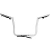 2024以降ストリートグライド 1.25インチ径 ツインピークス 配線済ハンドルバー 14インチ (クローム)