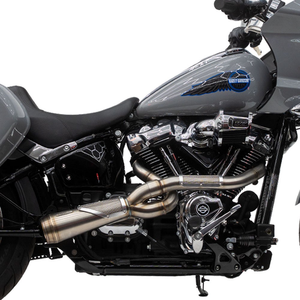 TRASK Big Sexy 2-1 フルエキゾーストマフラー ステンレス 2025以降 FXLRST、FLHC 1