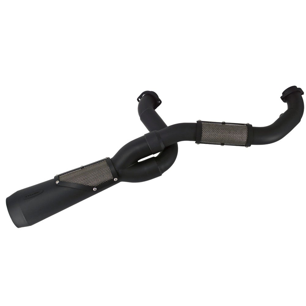 TRASK Big Sexy 2-1 フルエキゾーストマフラー ブラック 2025以降 FXLRST、FLHC 2