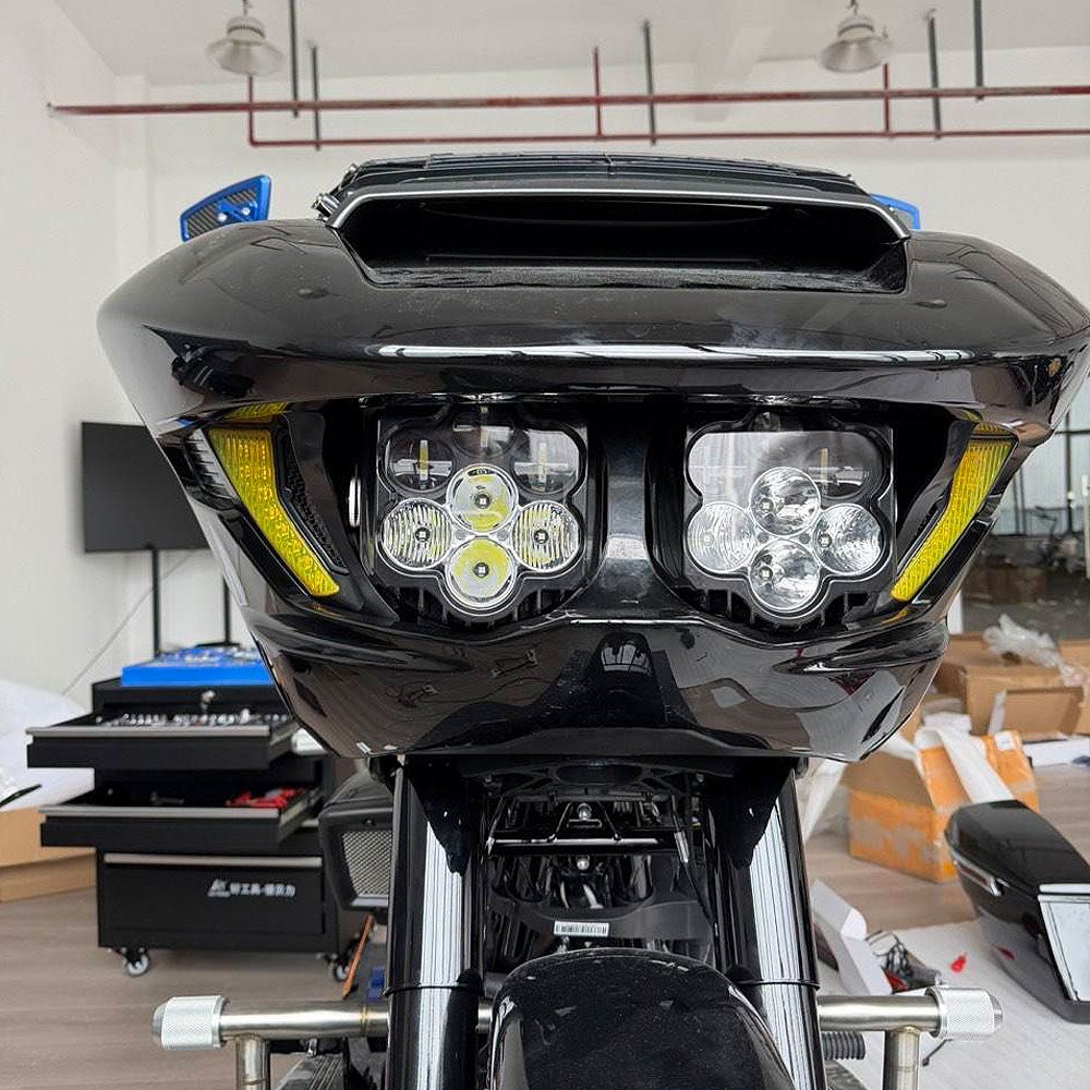 2024以降 ロードグライド シャークスタイル LEDヘッドライト 3