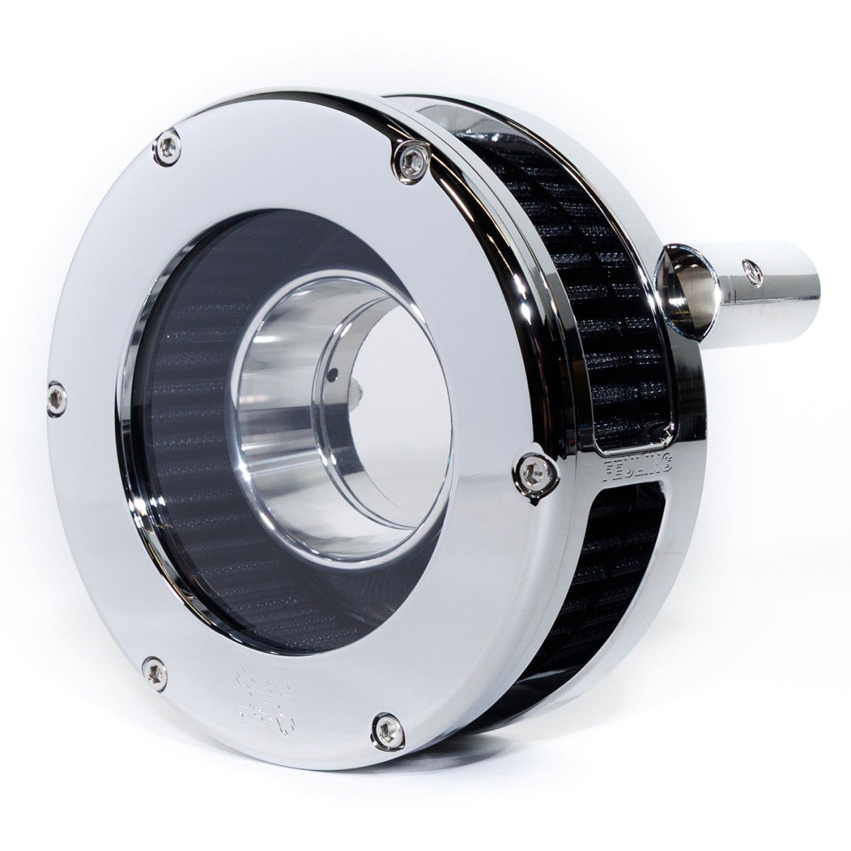 スリムBA エアクリーナー クリアウィンドウ (クローム)