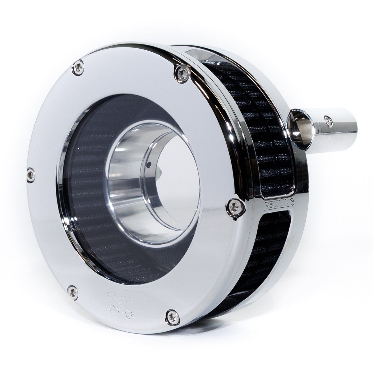 スリムBA エアクリーナー クリアウィンドウ (クローム)