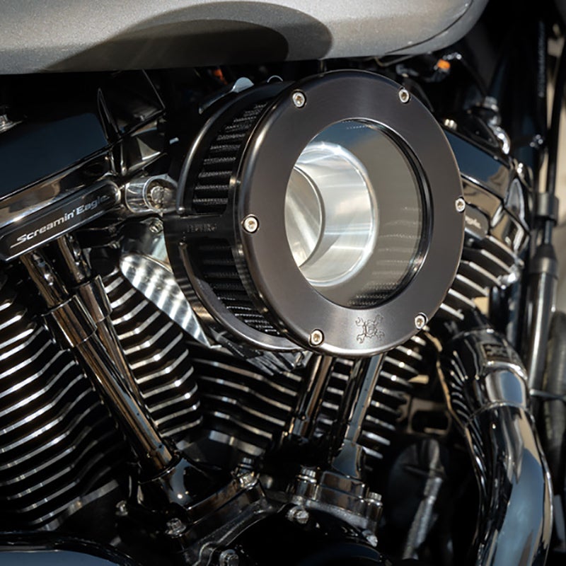 BA エアクリーナー クリアウィンドウ (ブラック)