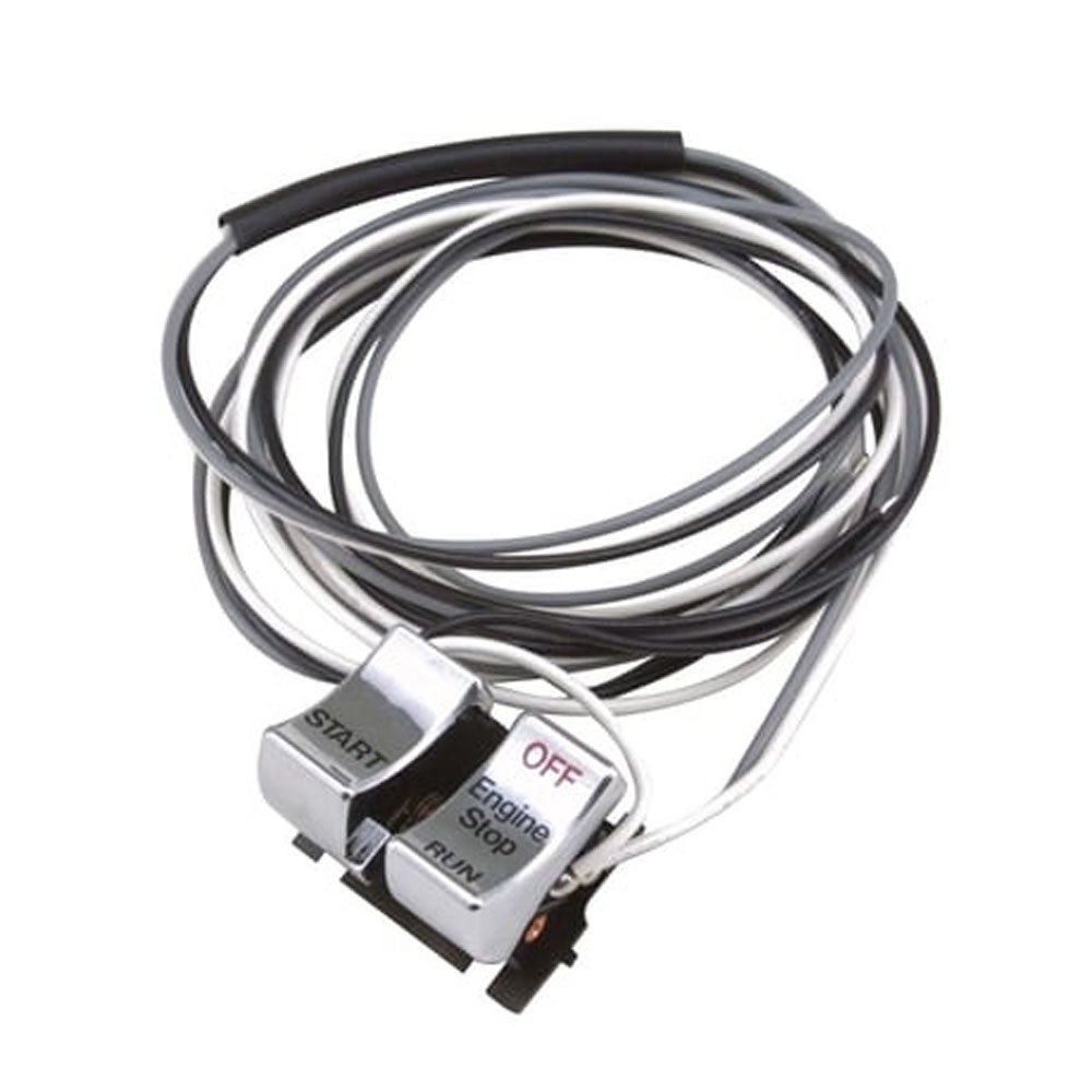  エンジンスタート・ストップ　スイッチ  クローム MCS