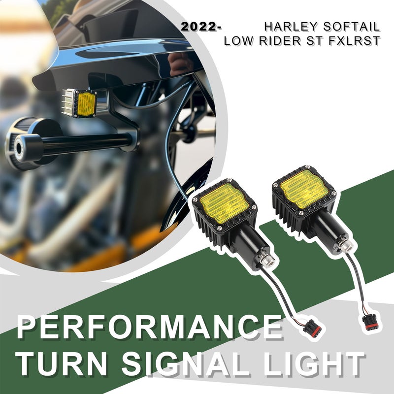 FXLRST ローライダーST パフォーマンス LEDウインカー イエロー