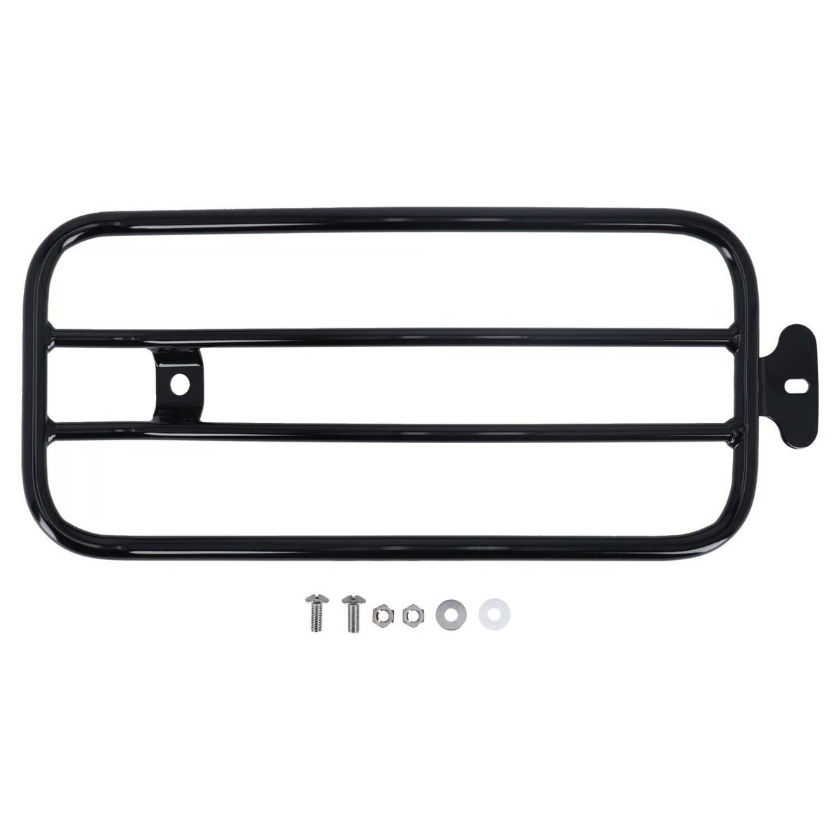 FLSL ソロシート用 ラゲッジラック 7インチ ブラック MCS 2