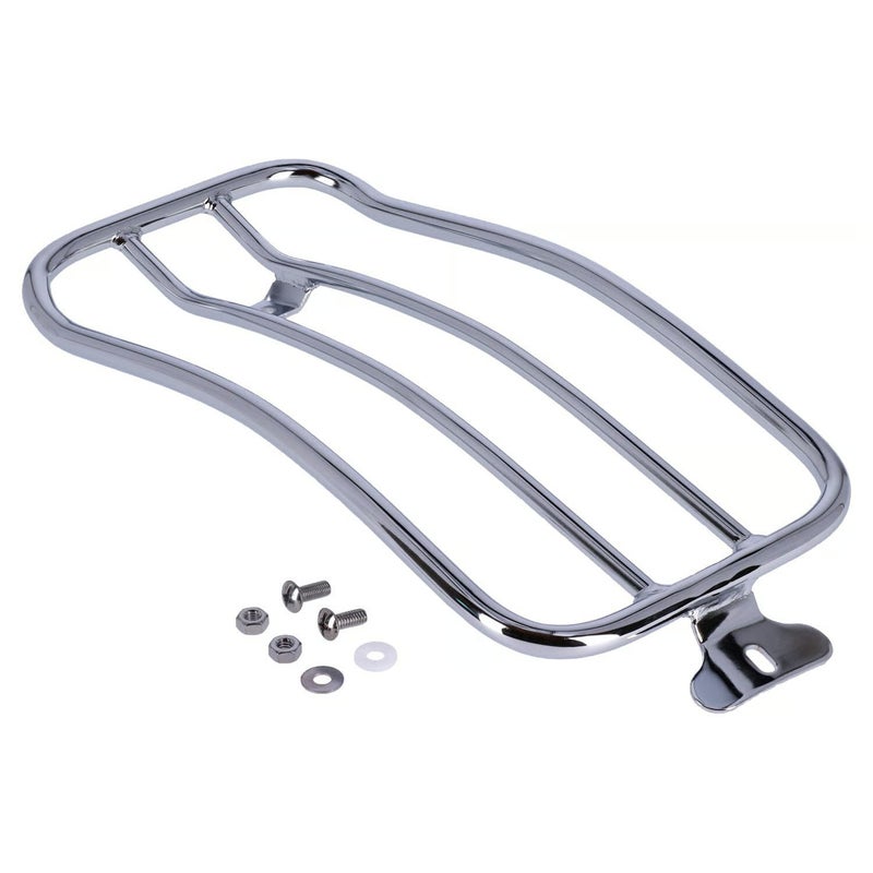 FLSL ソロシート用 ラゲッジラック 7インチ クローム MCS