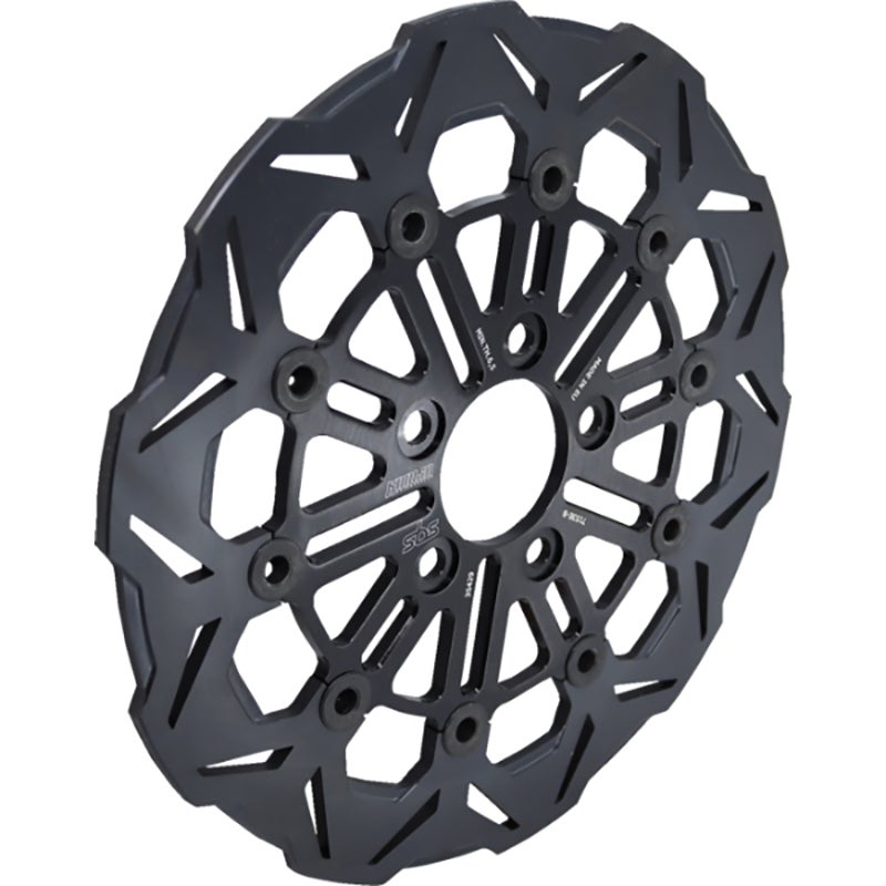 KODLIN 11.8インチ フローティング リアブレーキローター (ブラック)