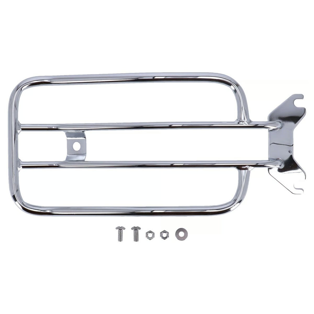 FXBR/S、FLFB/S ソロシート用 ラゲッジラック 7インチ クローム MCS 2