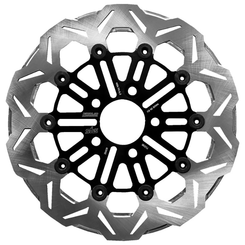 KODLIN 11.8インチ フローティング リアブレーキローター (ステンレス)1