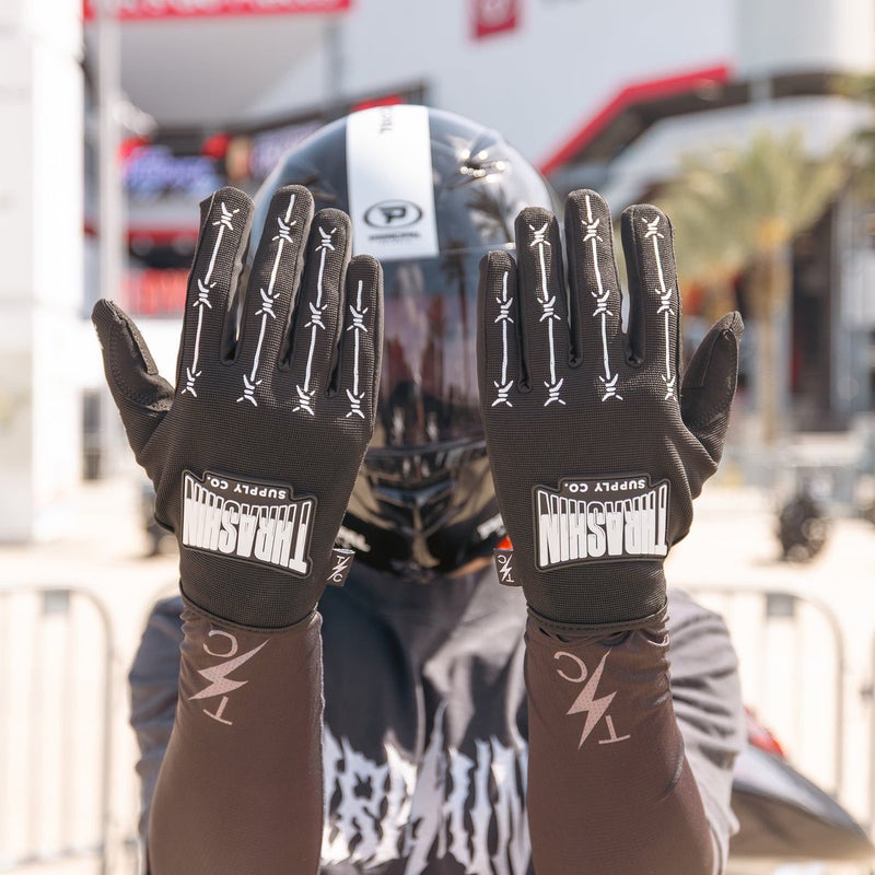  スラッシンサプライ(THRASHIN SUPPLY) ステルスグローブワイヤーデザイン ブラック 1