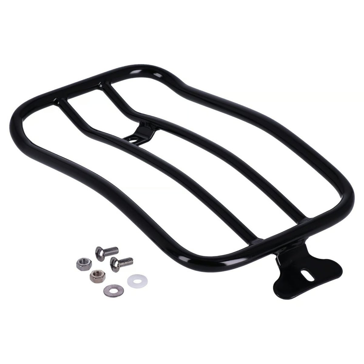 FXLR/S、FXLRST ソロシート用 ラゲッジラック 7インチ ブラック MCS