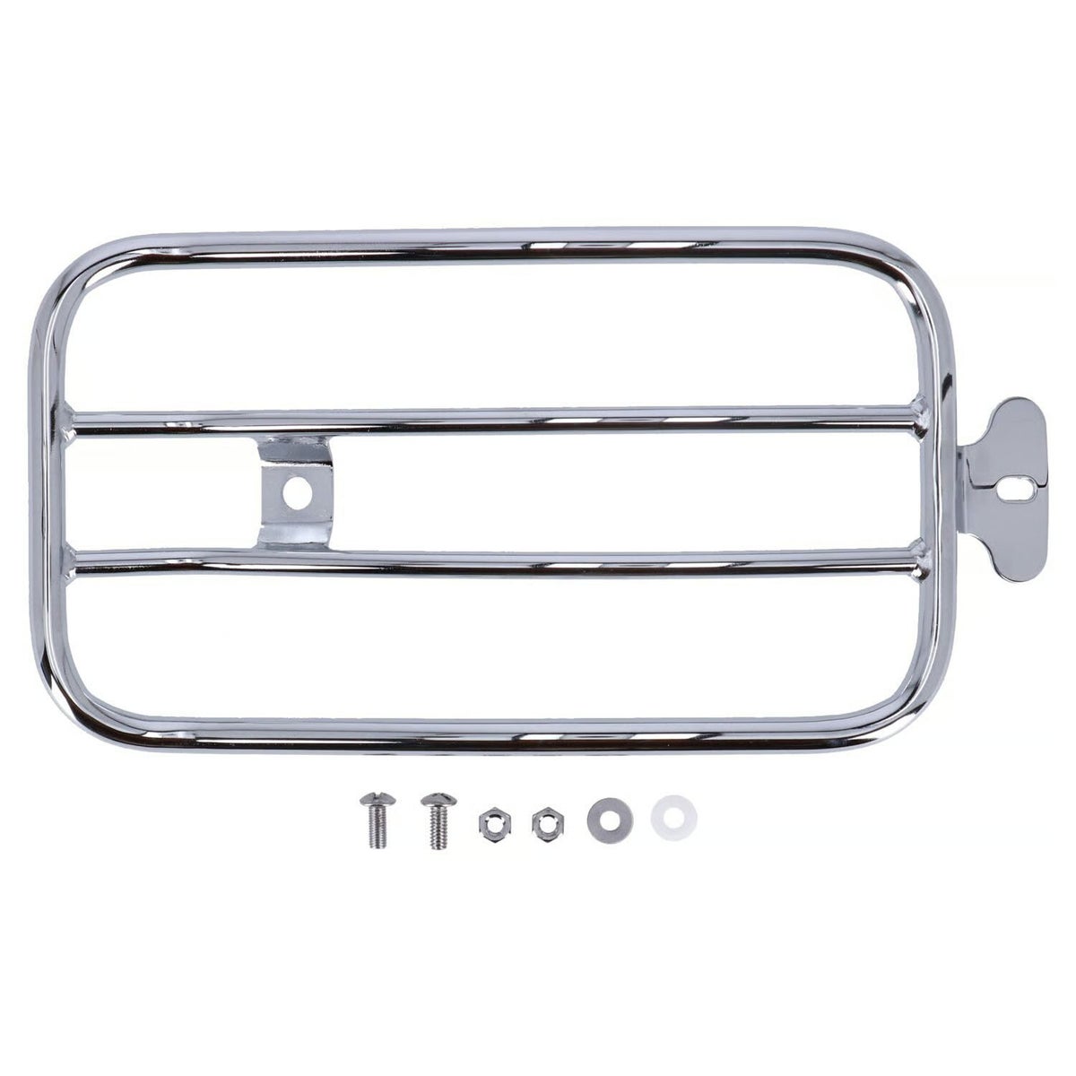 FXLR/S ソロシート用 ラゲッジラック 7インチ クローム MCS 2