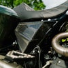 2014～2024 ツーリング FXRスタイル カーボンサイドカバー 綾織りカーボン