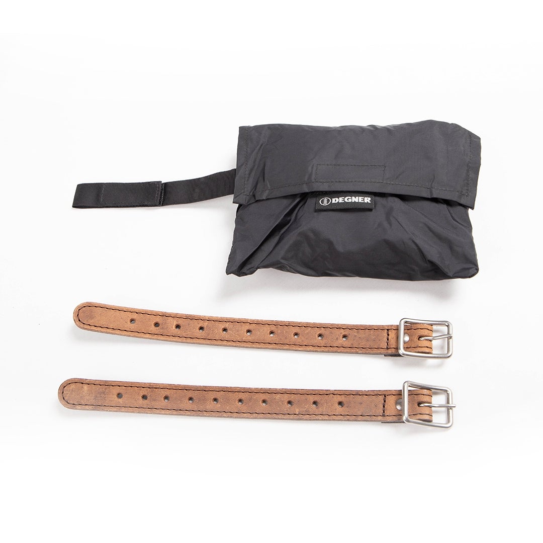 SB-15A レザー リジッドサドルバッグ 5L (タン)9