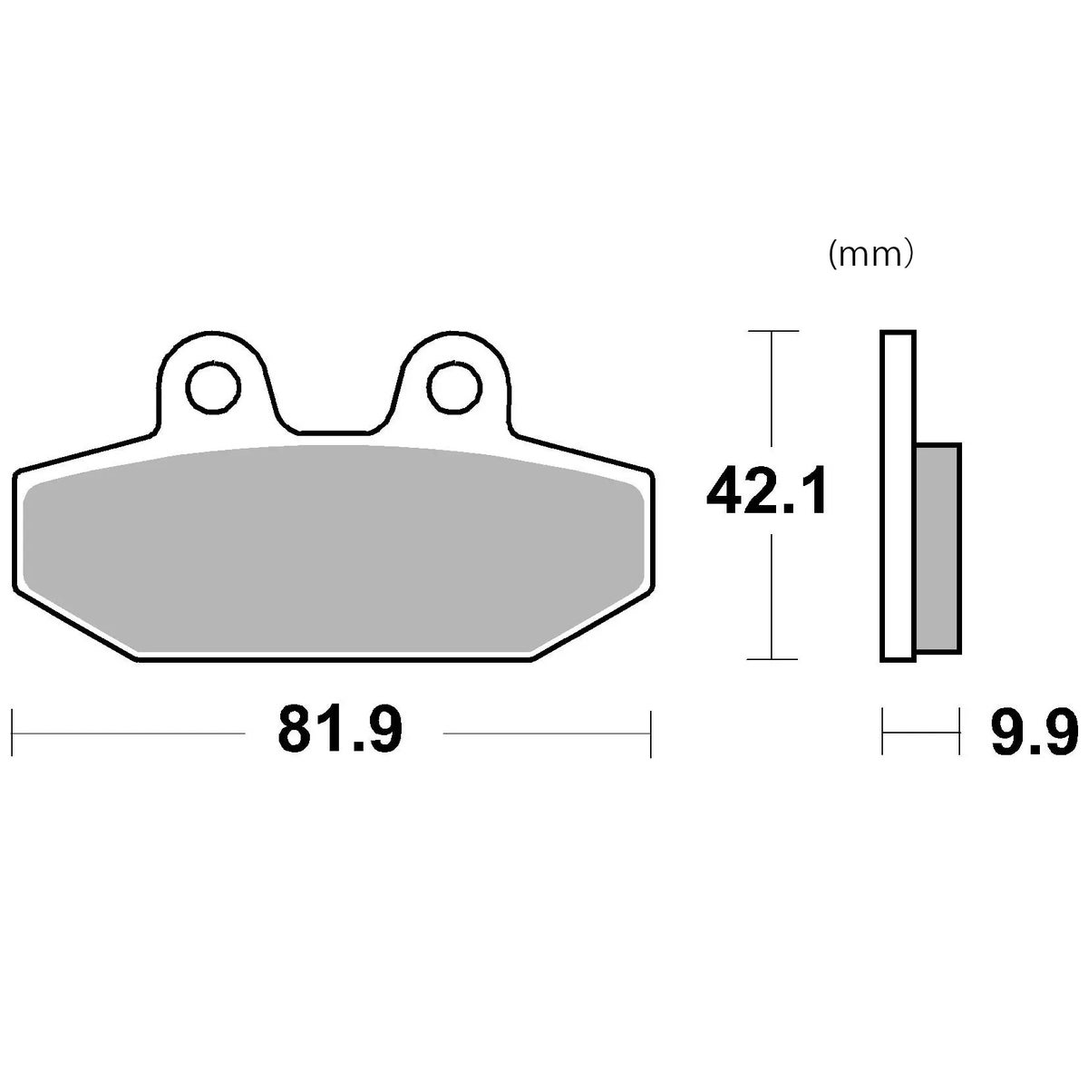 Brembo SP シンタード リアブレーキパッド1