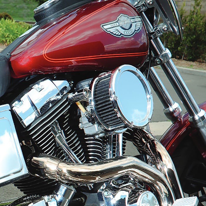 BA エアクリーナー (クローム)