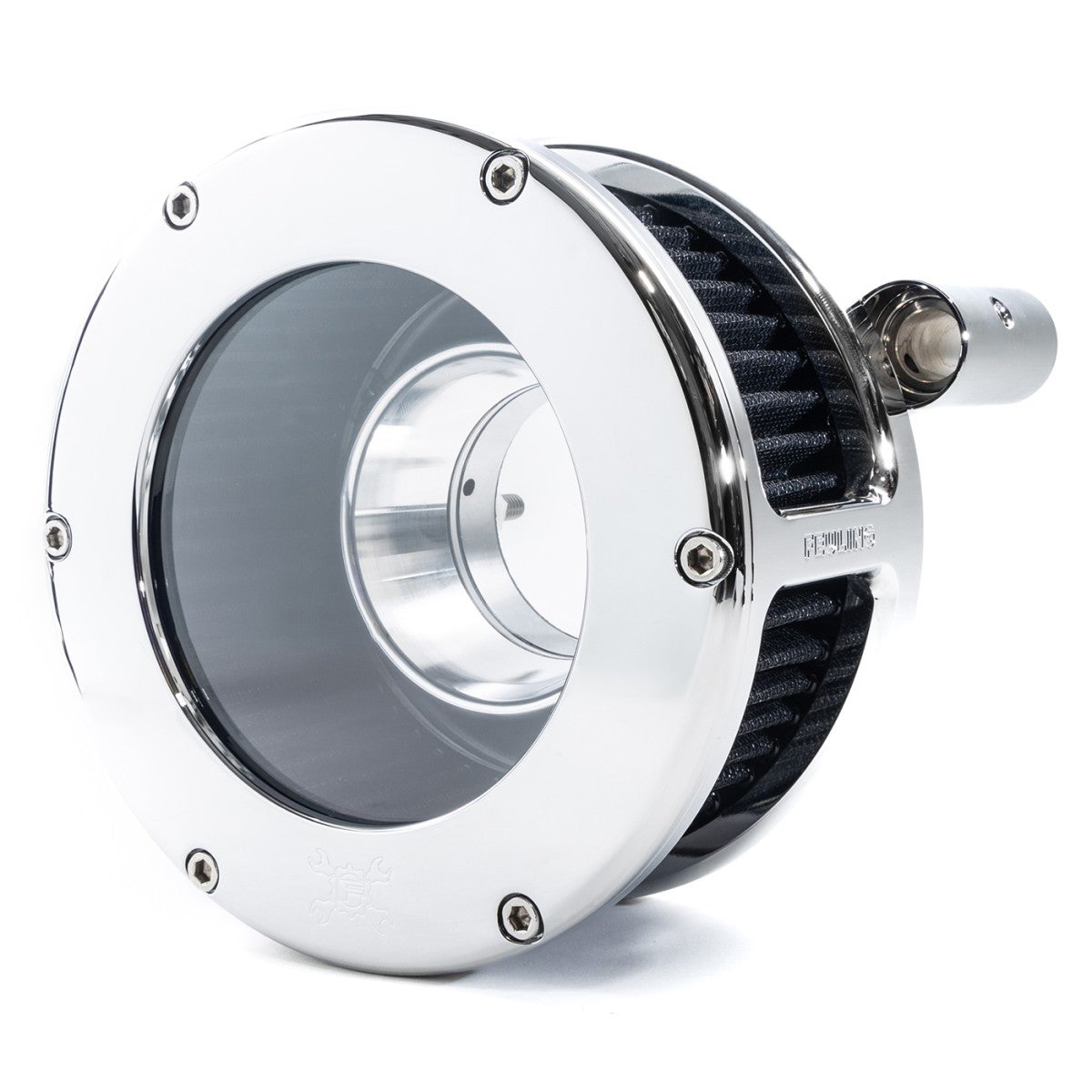 BA エアクリーナー クリアウィンドウ (クローム)