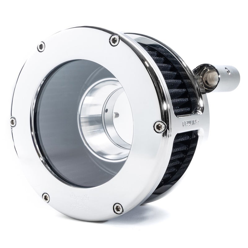 BA エアクリーナー クリアウィンドウ (クローム)