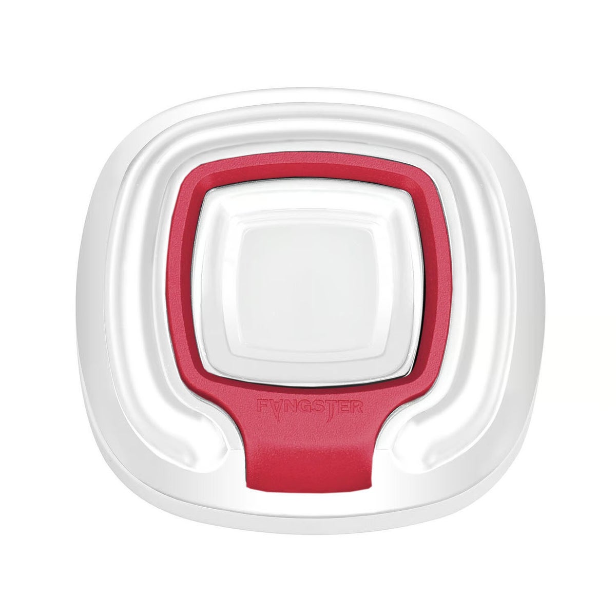 ハーレー用 スクリューガスキャップ クローム/レッド FANGSTER