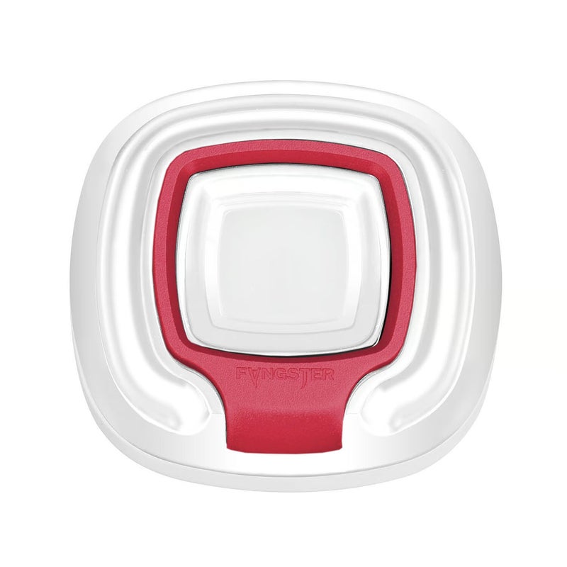 ハーレー用 スクリューガスキャップ クローム/レッド FANGSTER