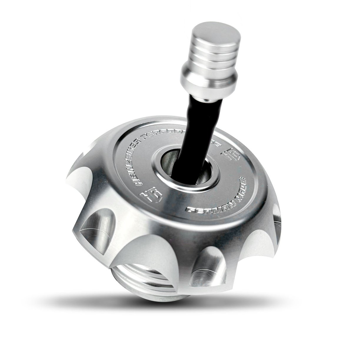 パフォーマンス ベント付き ガスキャップ シルバー HeinzBikes （ハインツバイク）