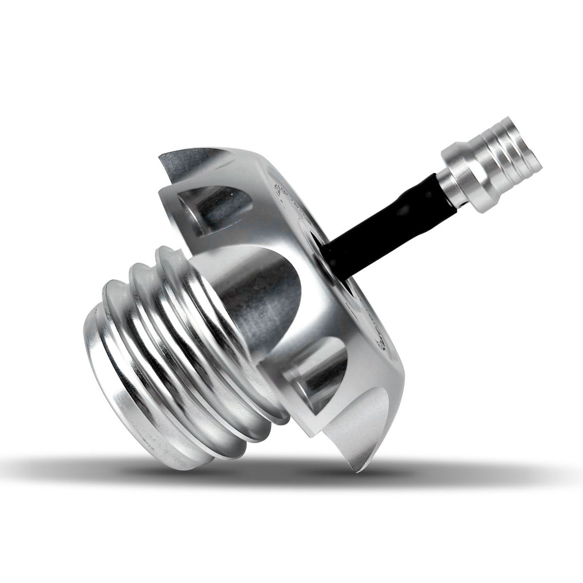 パフォーマンス ベント付き ガスキャップ シルバー HeinzBikes （ハインツバイク） 2