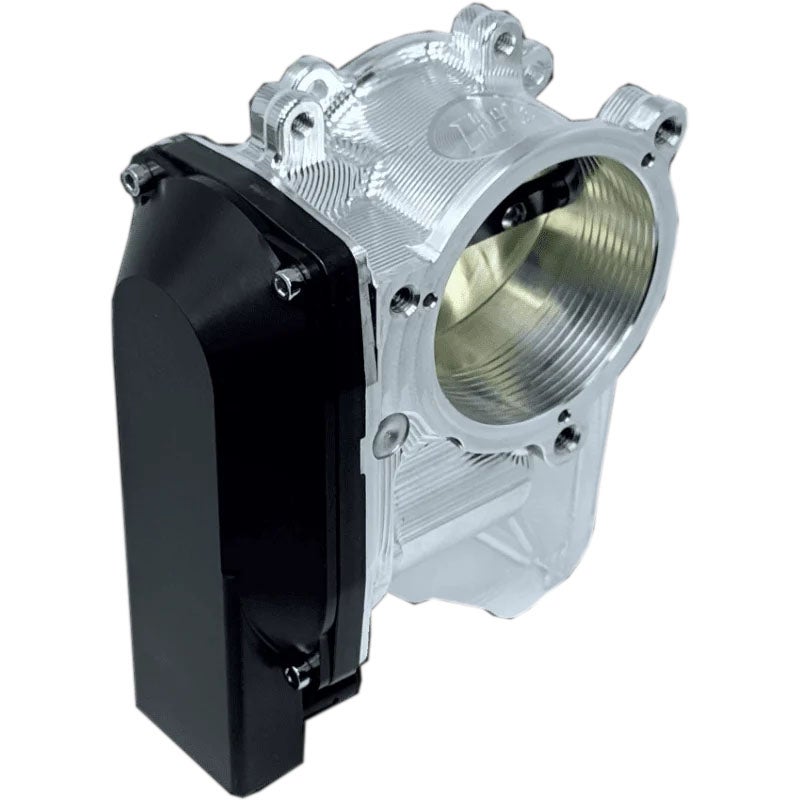 M8 ツーリング、ソフテイル スロットルボディーカバー ブラック NAMZ 3