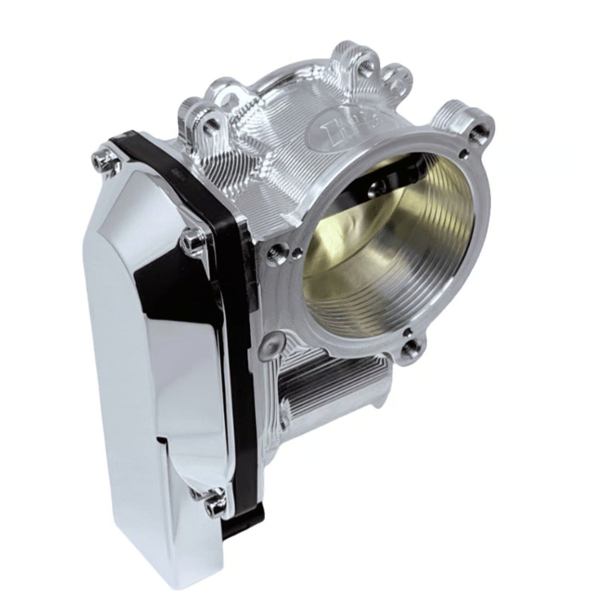 M8 ツーリング、ソフテイル スロットルボディーカバー ポリッシュ NAMZ 3