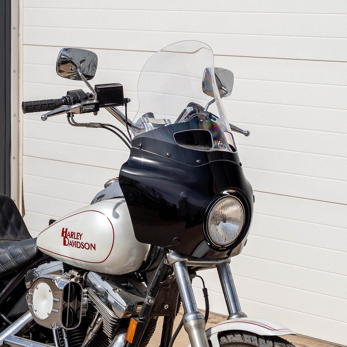 ロードウォリアー・フェアリング用 15インチ Flareウィンドシールド (クリア)