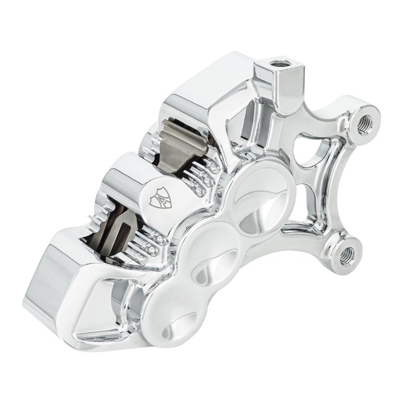 モノブロック 6ピストンブレーキキャリパー フロント・右側 (クローム)