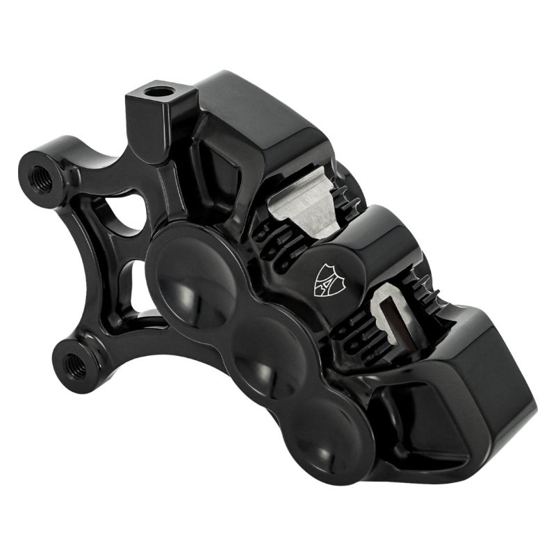 モノブロック 6ピストンブレーキキャリパー フロント・左側 (ブラック)