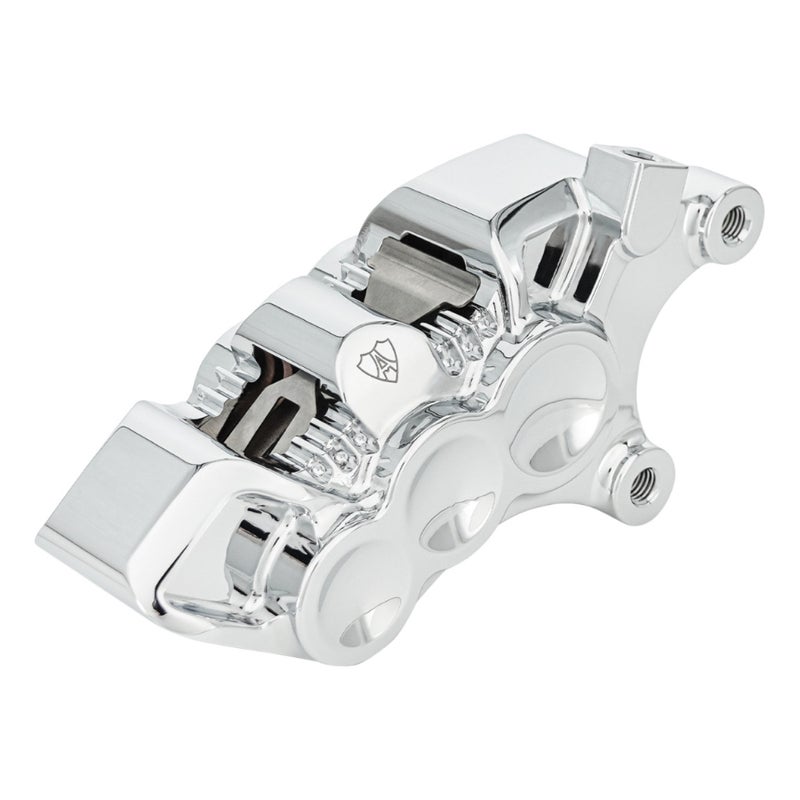 モノブロック 6ピストンブレーキキャリパー フロント・右側 (クローム)