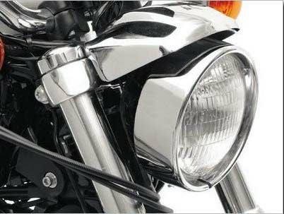 スポーツスター ヘッドライト・トリムリング　クローム-02