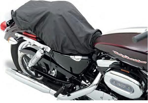 ドラッグスペシャリティーズ EZ Glide II　バックレスト・シート用レインカバー内蔵タイプ-03