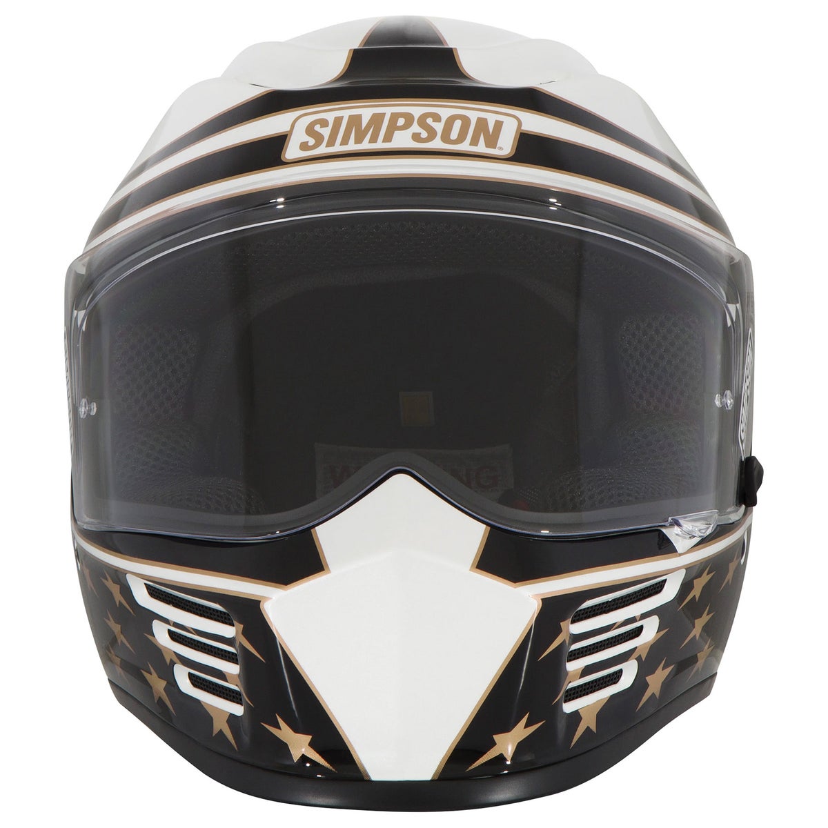 スピードバンディット ヘルメット アメリカーナ (ゴールド)2