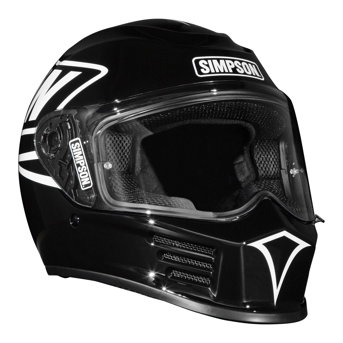 スピードバンディット ヘルメット 12オクロック (ブラック)1