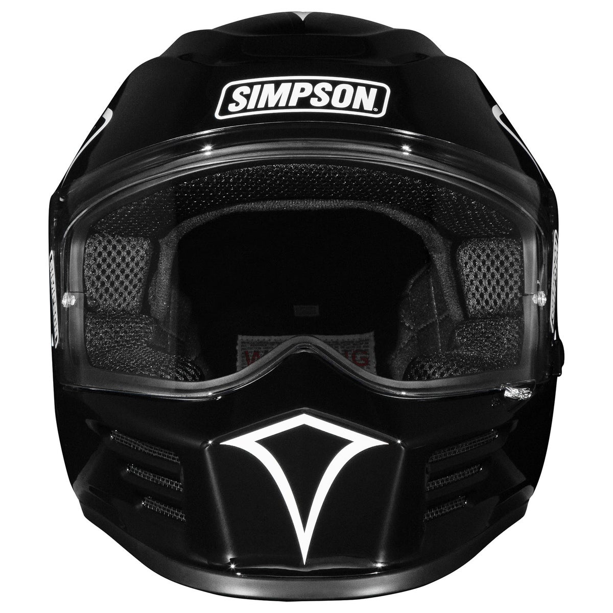 スピードバンディット ヘルメット 12オクロック (ブラック)2