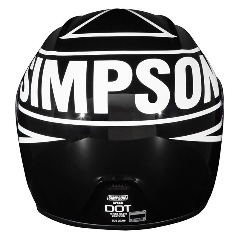 スピードバンディット ヘルメット 12オクロック (ブラック)4