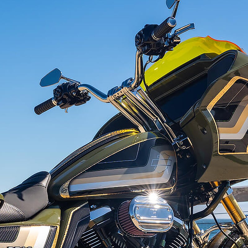 1.25インチ アルミ・トラックバー (クローム)1