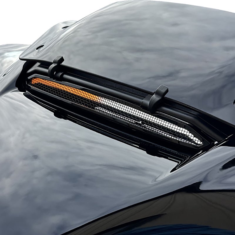 フェアリングベントトリム・シーケンシャルウィンカー (グロスブラック)