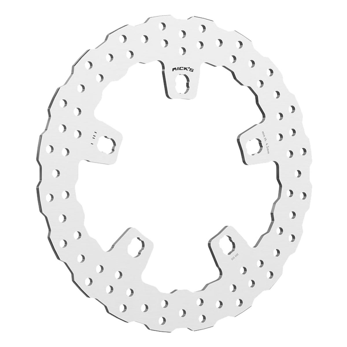 2014～2023 ツーリング 11.8インチ WAVE フロントブレーキローター Ricks Motorcycles