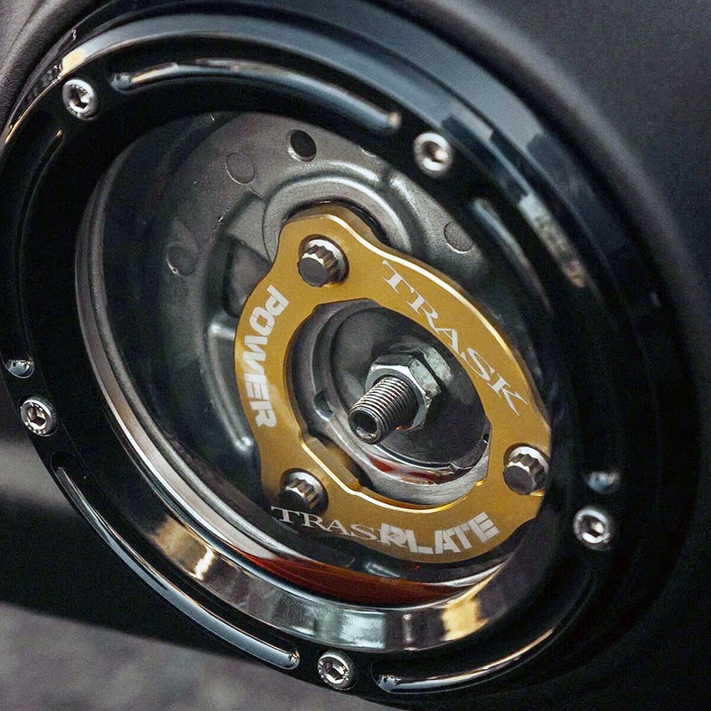 M8 ツーリング、ソフテイル パワープレートキット 強化クラッチ ゴールド TRASK