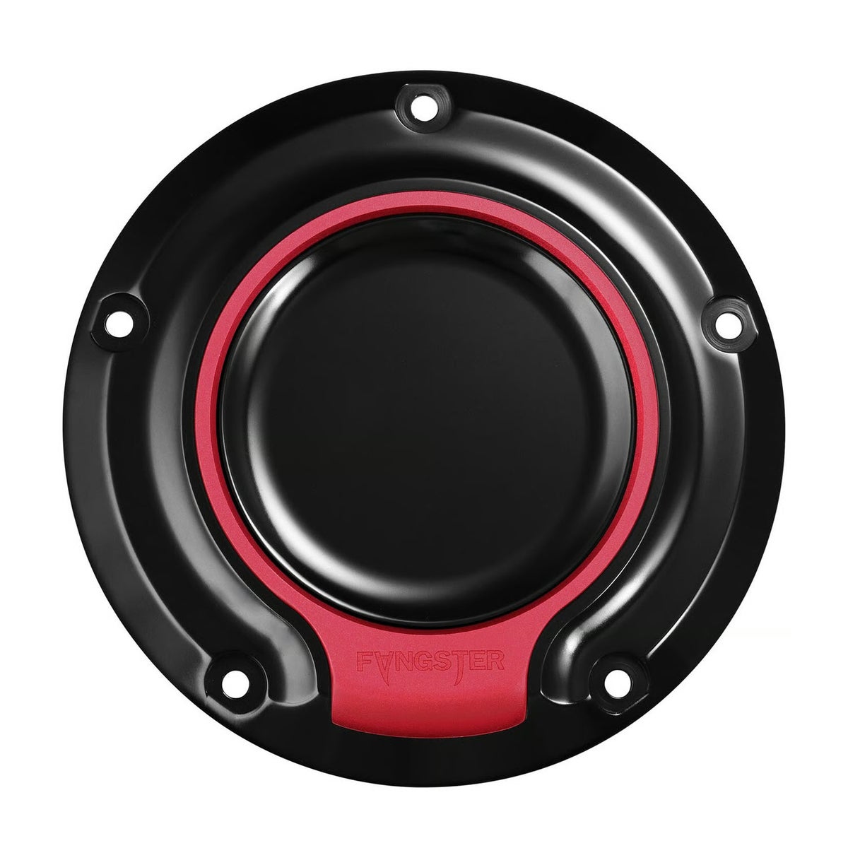 2019以降 ソフテイル ダービーカバー ブラック/レッド FANGSTER 2