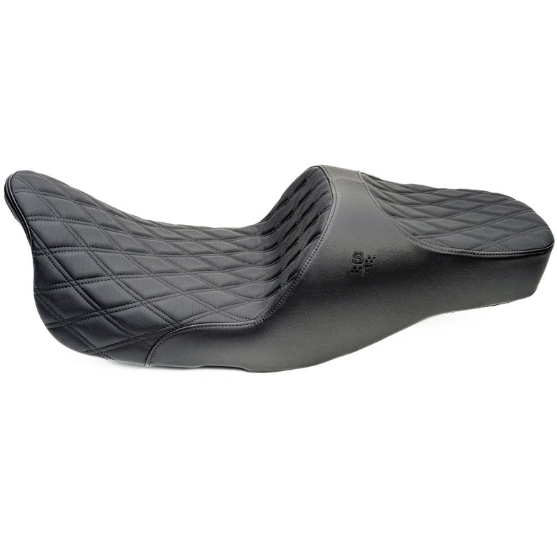 Chariot ダイアモンドステッチシート (ブラックロゴ)